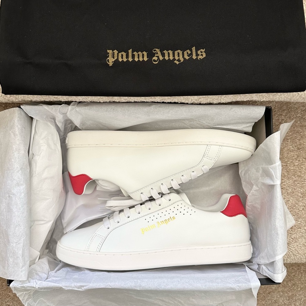 New Mens Palm Angels Fuchsia Palm One mens sneakers Size EU 41, US 8 - Picture 2 of 8